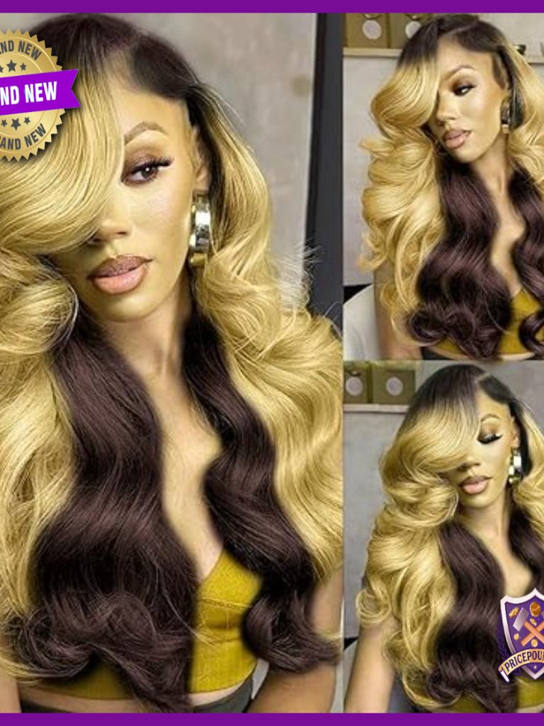 13x6 Hd Lace Front Wig Human Hair 200% Density Body Wave Pre Plucked 20 Inch